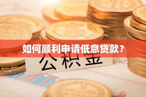 长岭如何顺利申请低息贷款？