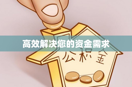 长岭高效解决您的资金需求