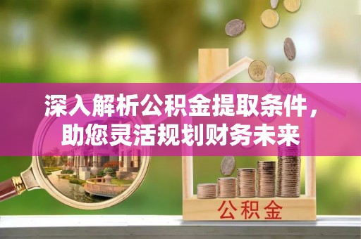 长岭深入解析公积金提取条件，助您灵活规划财务未来